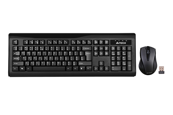 کیبورد و ماوس وایرلس 6100F Wireless FN Desktop A4TECH 6100F