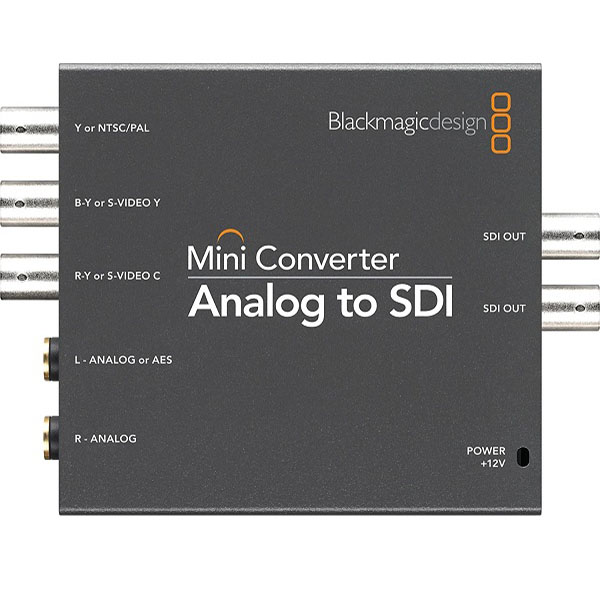 مبدل استودیویی بلک مجیک مدل Blackmagic Design Mini Converter Analog to SDI