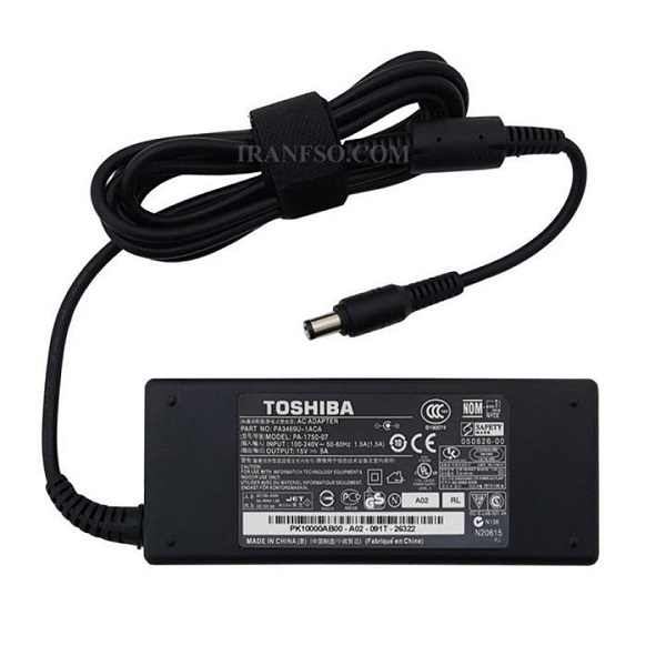 آداپتور لپ تاپ توشیبا Toshiba Adaptor Laptop  15V 5A Gimo Plus
