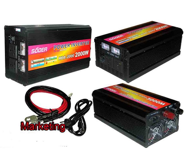 اینورتر برق یو پی اس سینوسی 2000 وات Suoer مدل Suoer UPS 2000w Power Inverter