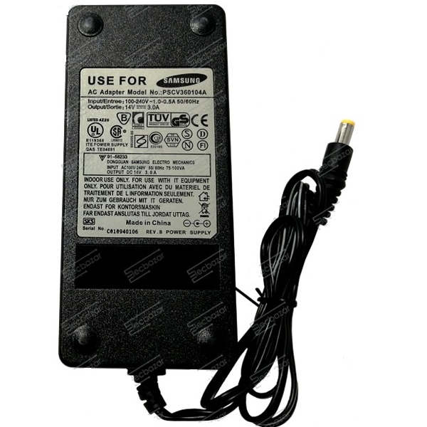 آداپتور سوئیچینگ 24 ولت 3 آمپر  Adapter 24V 3A