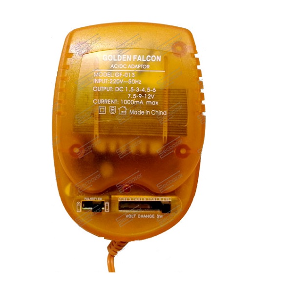 آداپتور متغیر 1.5 تا 12 ولت 1 آمپر