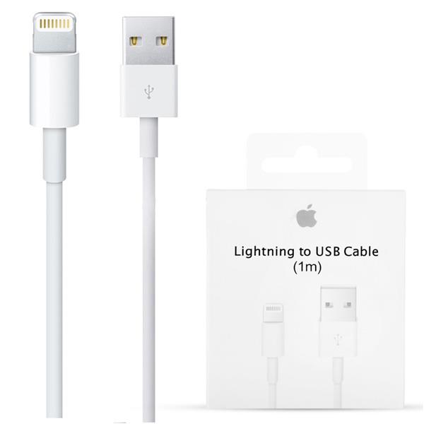 کابل تبدیل USB به لایتنینگ اورجینال اپل طول Apple Lightning to USB Cable 1m