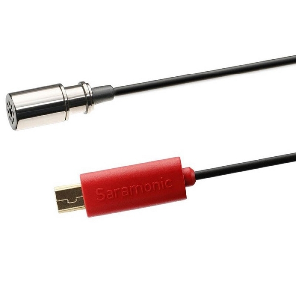 میکروفون  یقه ای سارامونیک برای دوربین GoPro مدل Saramonic Microphone for GoPro Cameras SR-GMX1