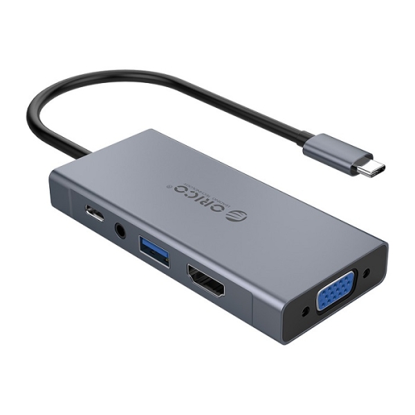 هاب 5 پورت USB-C اوریکو مدل ORICO 5 Port USB Type-C Adapter Hub MC-U501P