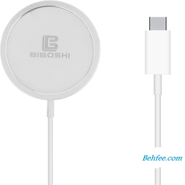 شارژر بی سیم بیبوشی مدل BIBOSHI Wireless Charger W01