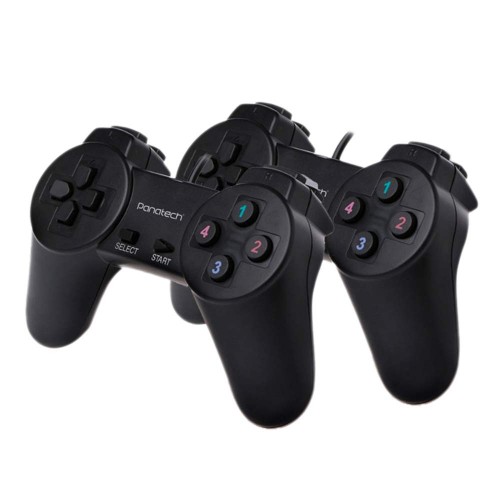 دسته بازی سیم دار دوبل ساده پاناتک مدل Panatech P-G503