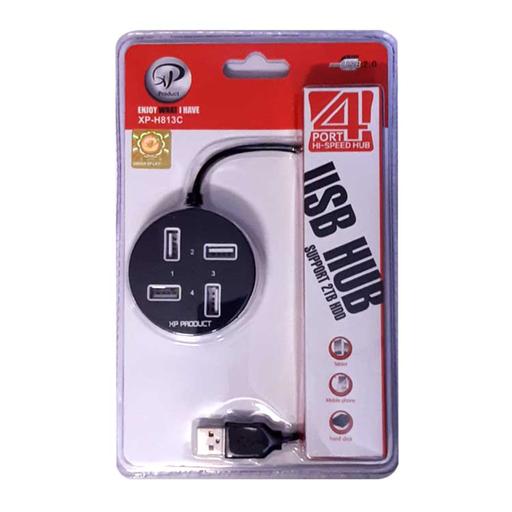 هاب USB 2.0 چهارپورت ایکس پی پروداکت مدل XP-H813E