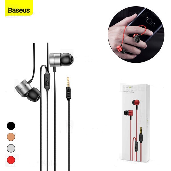 هندزفری باسیم بیسوس Baseus H04 Encok Wire Earphone NGH04-01