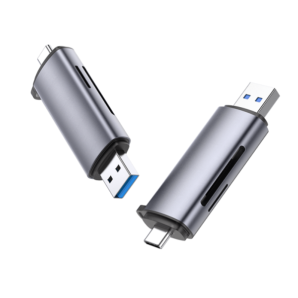 رم ریدر USB 3.0 و OTG اونتن مدل Onten 2in1 USB-C And USB 3.0 Card Reader ONT-CR531A