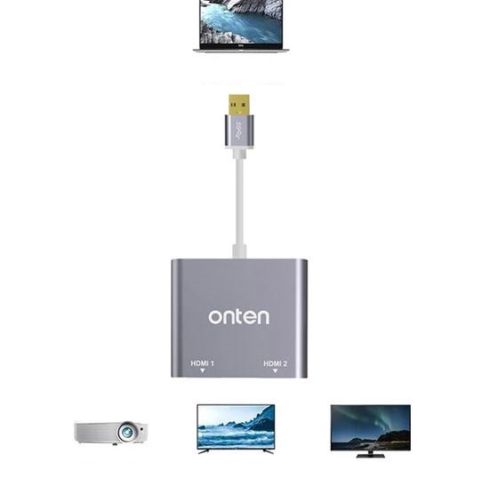 تبدیل USB 3.0 به HDMI مدل 59175  اونتن Onten USB 3.0 To HDMI Adapter