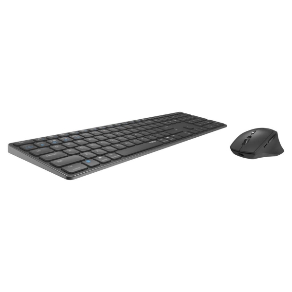 ست کیبورد و ماوس وایرلس  9800M Multi Mode Bluetooth & Wireless Keyboard & Mouse