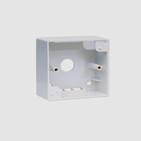 بک باکس قاب پشت پریز شبکه برند K-net اندازه 86×86 میلی متر