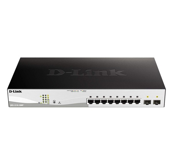 سوییچ 10پورت دی-لینک مدل DGS-1210-10MP