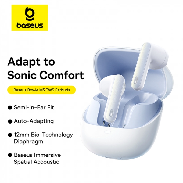 هندزفری بلوتوثی باسئوس مدل Baseus Bowie M3 True  A00051900211-00