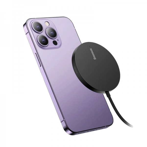 شارژر وایرلس باسئوس مدل Baseus Simple Mini3 Magnetic  15W CCJJ040001