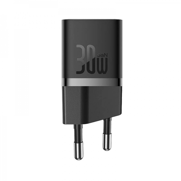آداپتور فست شارژ باسئوس مدل Baseus GaN5 Fast Charger(mini) 1C 30W CCGN070401