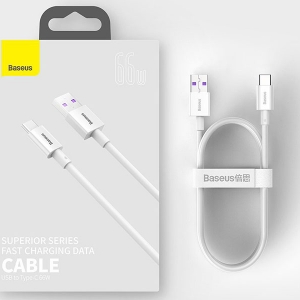 کابل شارژ سریع و انتقال داده باسئوس Baseus Superior Fast Charging Cable  A-C 66W 1m CATYS-02