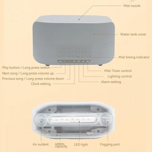 flame aromatherapy machine time alarm clock wireless speaker 400ml humidifier large capacity flame aroma diffuser.jpg