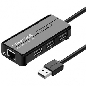 هاب USB 2.0 چهار پورت یوگرین مدل 20264 Ugreen 4-in-1 USB 2.0 Hub