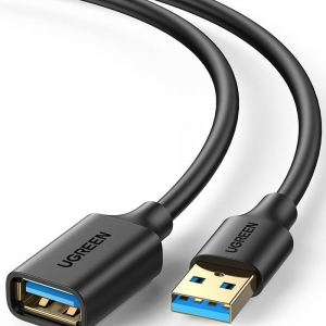 کابل افزایش طول USB 3.0 یوگرین مدل US129 30125 طول 0.5 متر Cable USB 3.0 Ugreen