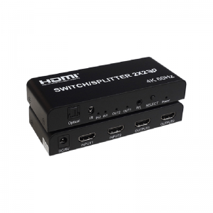 سوئیچ اسپلیتر 2 در 2 HDMI کی نت مدل K-SWSP2022
