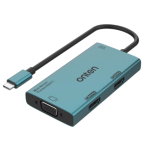 تبدیل Type-C به HDMI و VGA اونتن مدل Type-C to HDMI+VGA adapter OTN-M206