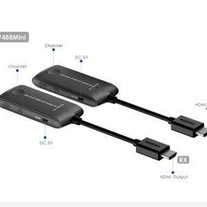 اکستندر hdmi وایرلس لنکنگ مدل extender hdmi LKV488 mini