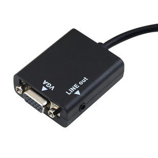 تبدیل MICRO HDMI به VGA همراه با کابل خروجی صدا
