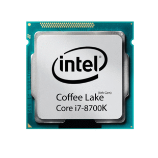 پردازنده مرکزی اینتل مدل Core i7-8700K سری Coffee Lake