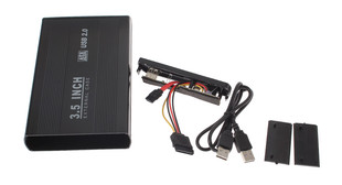 باکس تبدیل SATA به USB 2.0 هارددیسک 3.5 اینچ مدل HD-1