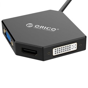 Orico DMP-HDV3S Mini DisplayPort To VGA,HDMI,DVI Adapter5