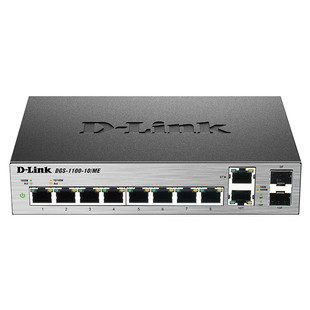 سوئیچ 8 پورت Managed L2 Metro دی-لینک مدل DGS-1100-10/ME