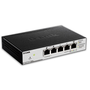 D-Link-DGS-1100-05PD-Smart-Managed-PoE-Powered-5-Port-Gigabit-Switch-and-PoE-Extender