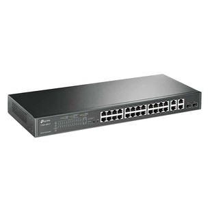 TP-LINK-Smart-PoE-T1500-28PCT-(TL-SL2428P)-24-Port-Switch-1