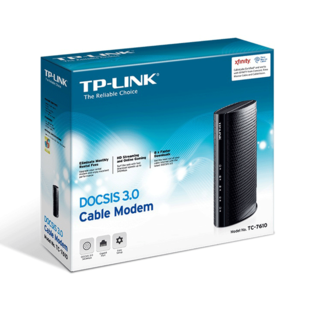 TP-Link TC-7610 DOCSIS 3.0 Cable Modem &#8211; مودم کابلی DOCSIS 3.0 تی پی-لینک مدل TC-7610