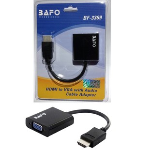 Bafo BF-3369 HDMI To VGA With Audio Adapter