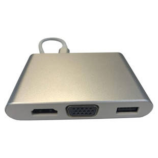 مبدل TYPE-C به USB/LAN/VGA/HDMI مدل MN