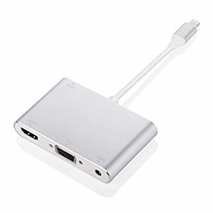 مبدل Lightning به HDMI و VGA مدل P32