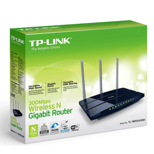 TP-LINK TL-WR1043ND Wireless N300 Gigabit Router &#8211; روتر گیگابیتی بی‌سیم N300 تی پی-لینک مدل TL-WR1043ND