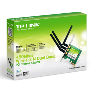 TP-LINK TL-WDN4800 N900 Wireless Dual Band PCI Express Adapter &#8211; کارت شبکه بی‌سیم تی پی-لینک مدل TL-WDN4800