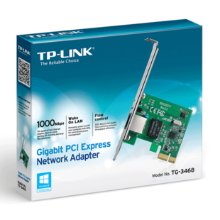 TP-LINK TG-3468 Gigabit PCI Express Network Adapter &#8211; کارت شبکه گیگابیتی تی پی-لینک مدل TG-3468