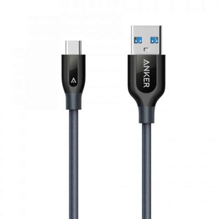 کابل تبدیل USB 3.0 به USB-C انکر مدل A8168 PowerLine Plus طول 0.9 متر