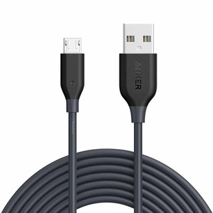 کابل تبدیل USB به میکرو USB انکر مدل A8134 PowerLine طول 3.0 متر
