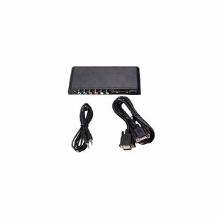 Lenkeng LKV353 YPbPr+VGA+CVBS+Audio to HDMI Converter (4)