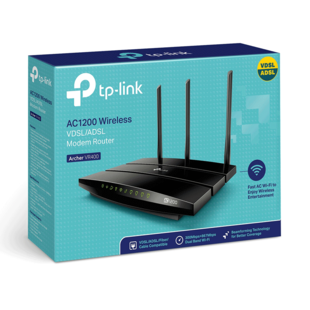 TP-LINK Archer VR400 Wireless AC1200 Dual Band VDSL/ADSL Modem Router &#8211; مودم روتر VDSL/ADSL بی‌سیم AC1200 تی پی-لینک مدل Archer VR400