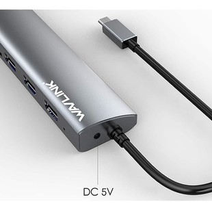 Wavlink WL-UH3047RC USB to USB3.0 Hub and microSD , SD Ram Reader 6