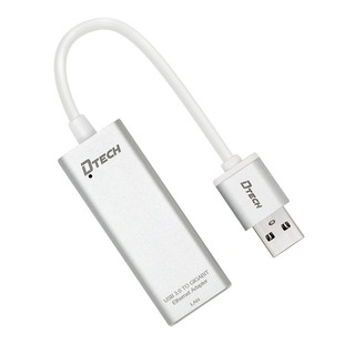 مبدل USB-3 به LAN 1Gbps دیتک مدل Dtech DT-6550 USB 3.0 to Gigabit Ethernet LAN Network Adapter-6
