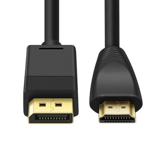 کابل 1.8m تبدیل دیسپلی DP به HDMI مدل Dtech DT-CU0305 DP male TO HDMI male cable Cable 1.8m