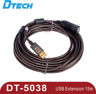 کابل افزایش طول USB 2.0 دیتک مدل DT-5038 به  طول 15 متر